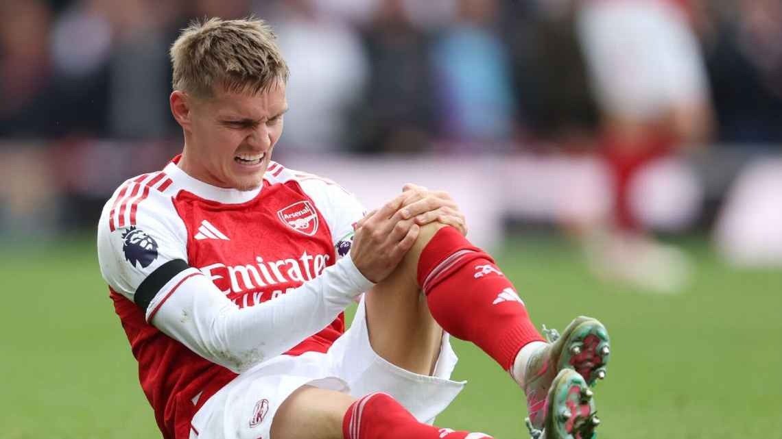 Arsenal : Martin Ødegaard absent plusieurs semaines à cause d'une blessure au genou